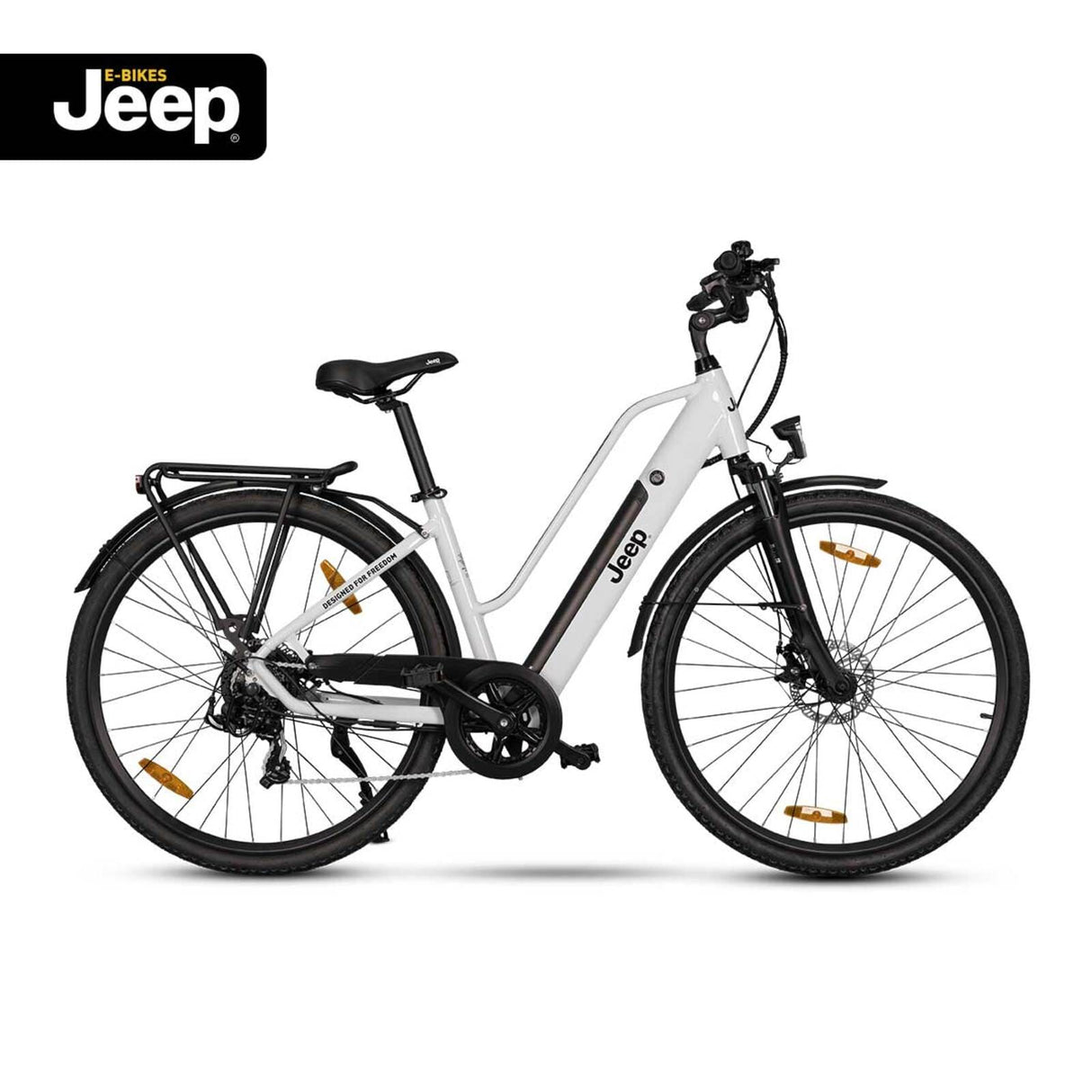 Jeep Trekking E-Bike TLR 7011, weiß