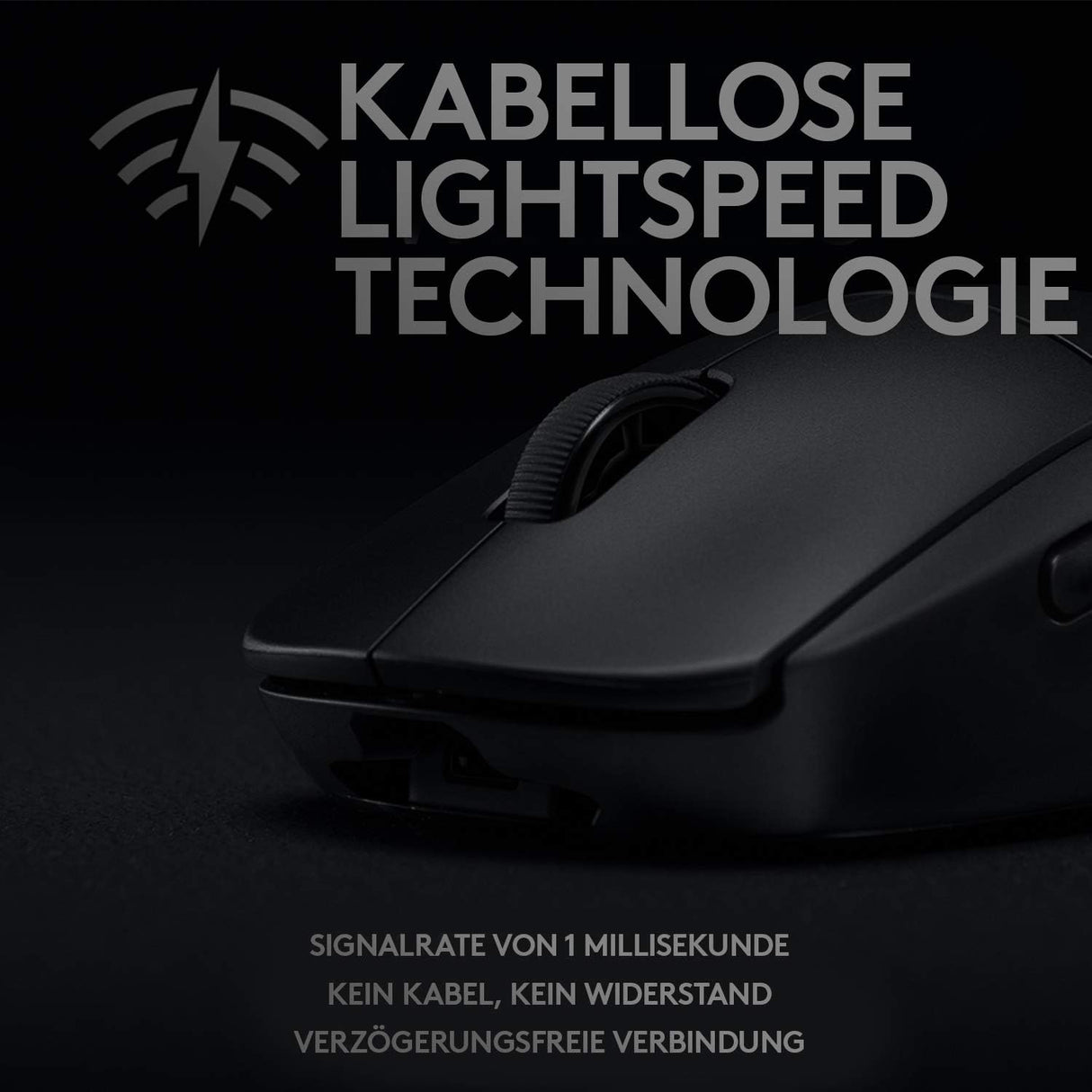 Logitech Gaming Maus G Pro schwarz