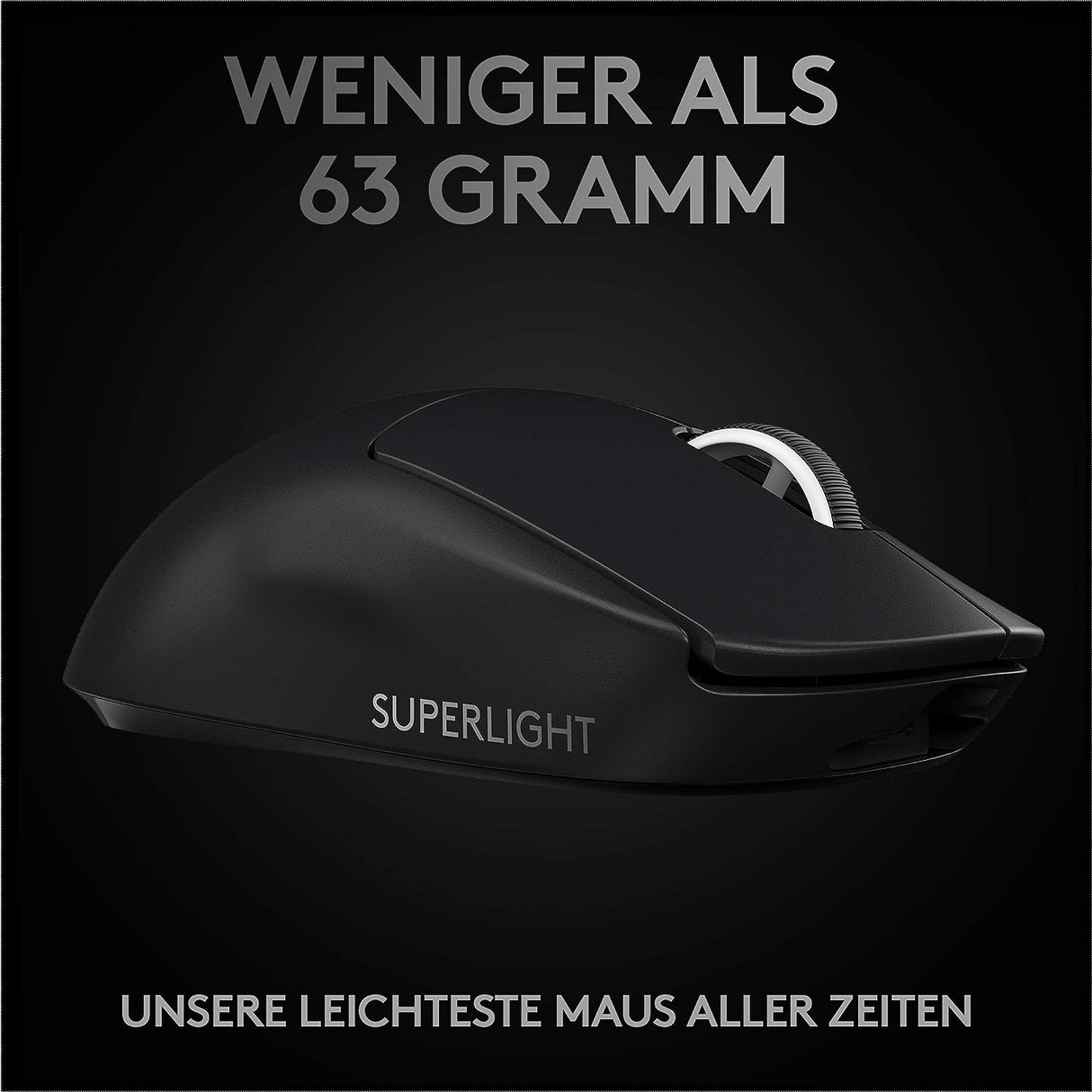 Logitech Gaming Maus Pro X Superlight schwarz