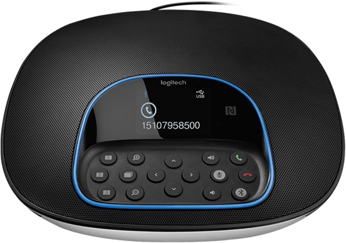 Logitech Konferenzkamera Group mit Mikrofon schwarz