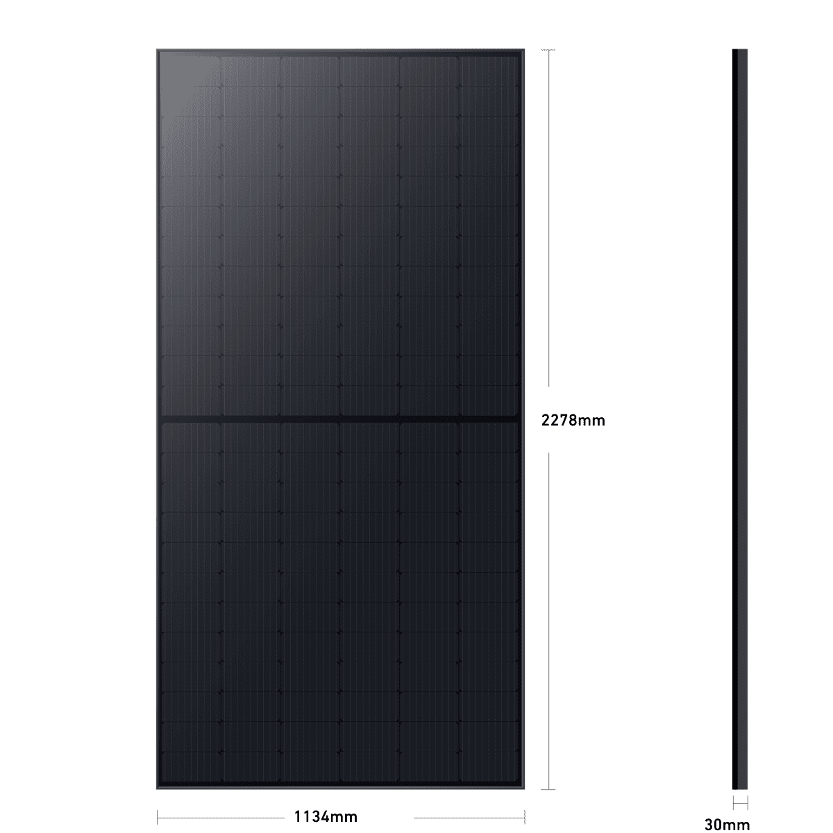 Anker Solix Balkonkraftwerk 2× RS50B 540W Mikroinverter 600W/800W ohne Halterung