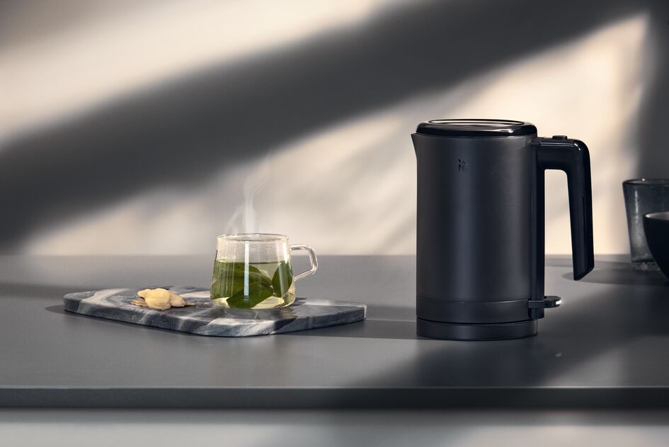 WMF KÜCHENminis Deep Black 3er Set mit Toaster, Wasserkocher und Standmixer