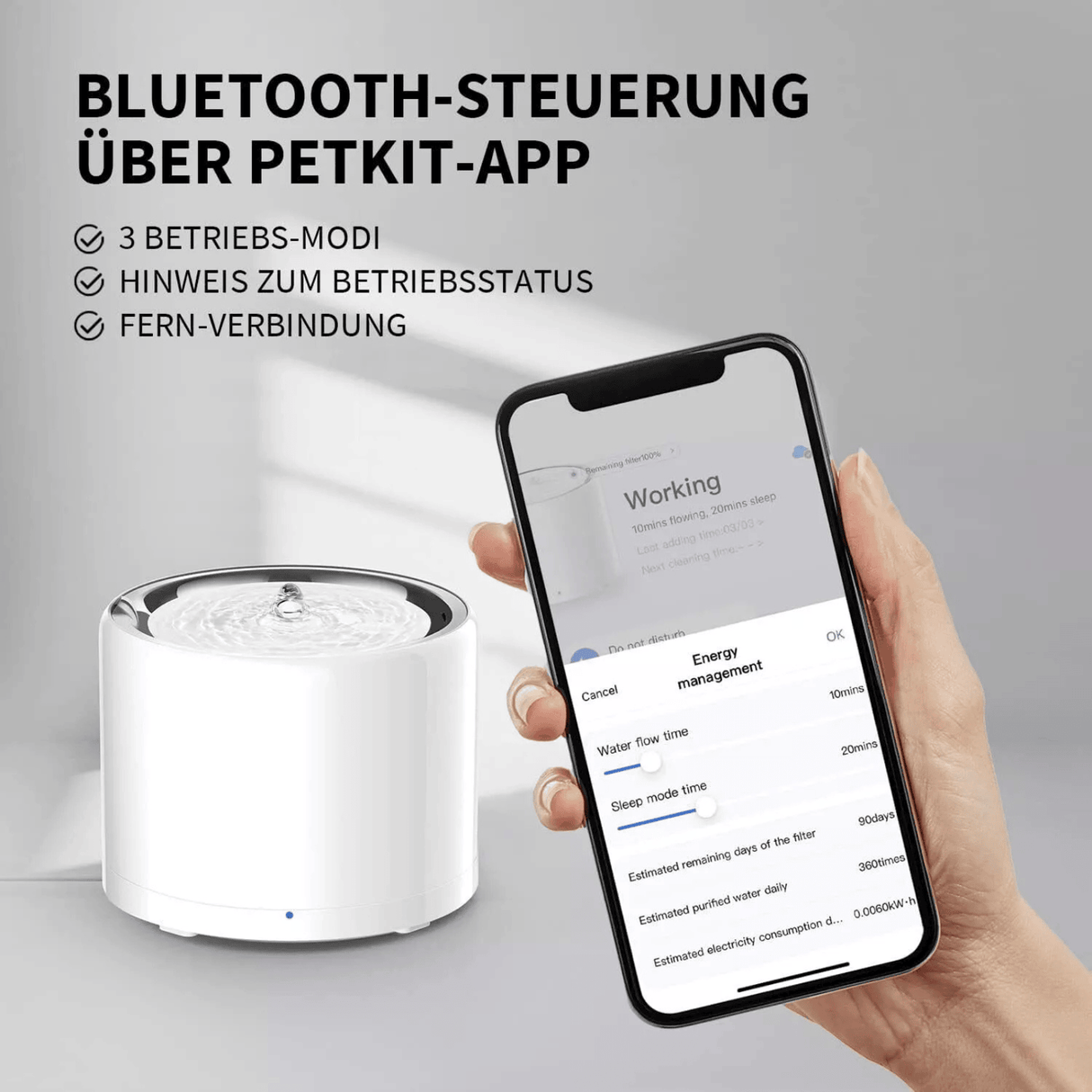PETKIT Eversweet 3 PRO Katzenbrunnen Trinkbrunnen