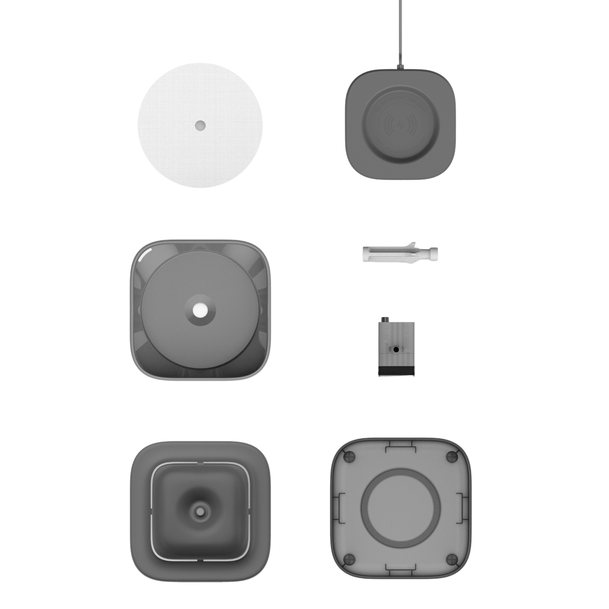 PETKIT Eversweet Solo SE Katzenbrunnen leise, Trinkbrunnen Grau