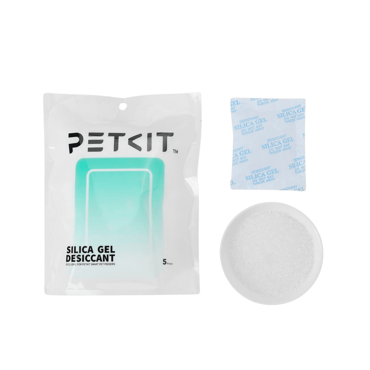 PETKIT Feuchtigkeitsbeutel Futterautomat 5 Stück Desiccant Silikagel