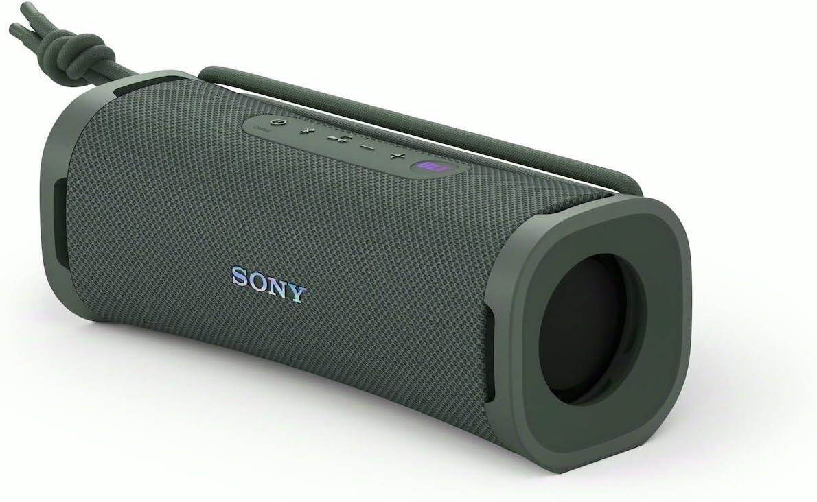 Sony ULT FIELD 1 - Kabelloser tragbarer Bluetooth-Lautsprecher mit ULT POWER SOUND, kraftvollem Bass, IP67, wasserdicht, staubdicht, grau