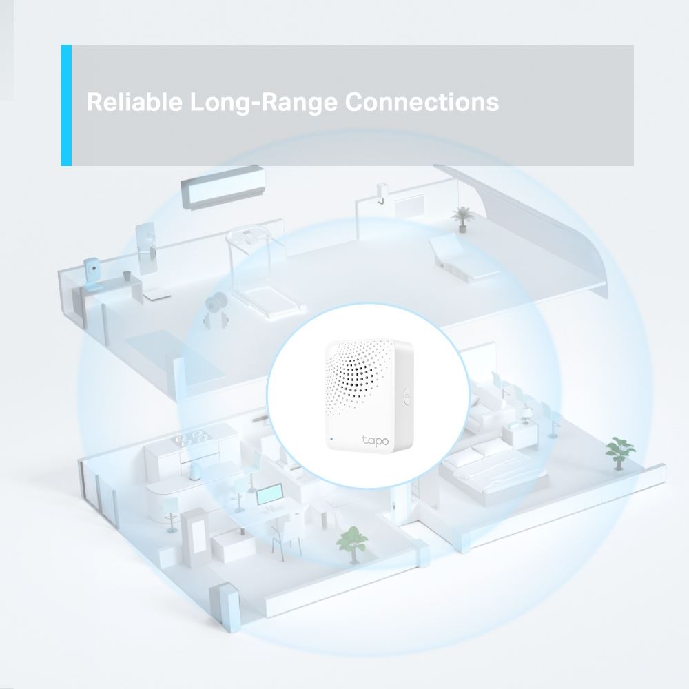 TP-Link Tapo H100 intelligenter Hub mit Alarmfunktion