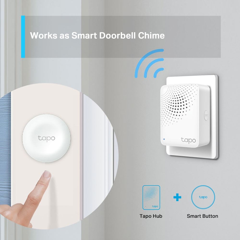 TP-Link Tapo H100 intelligenter Hub mit Alarmfunktion