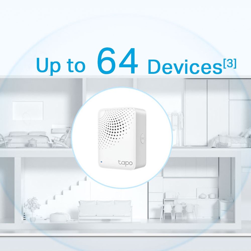 TP-Link Tapo H100 intelligenter Hub mit Alarmfunktion
