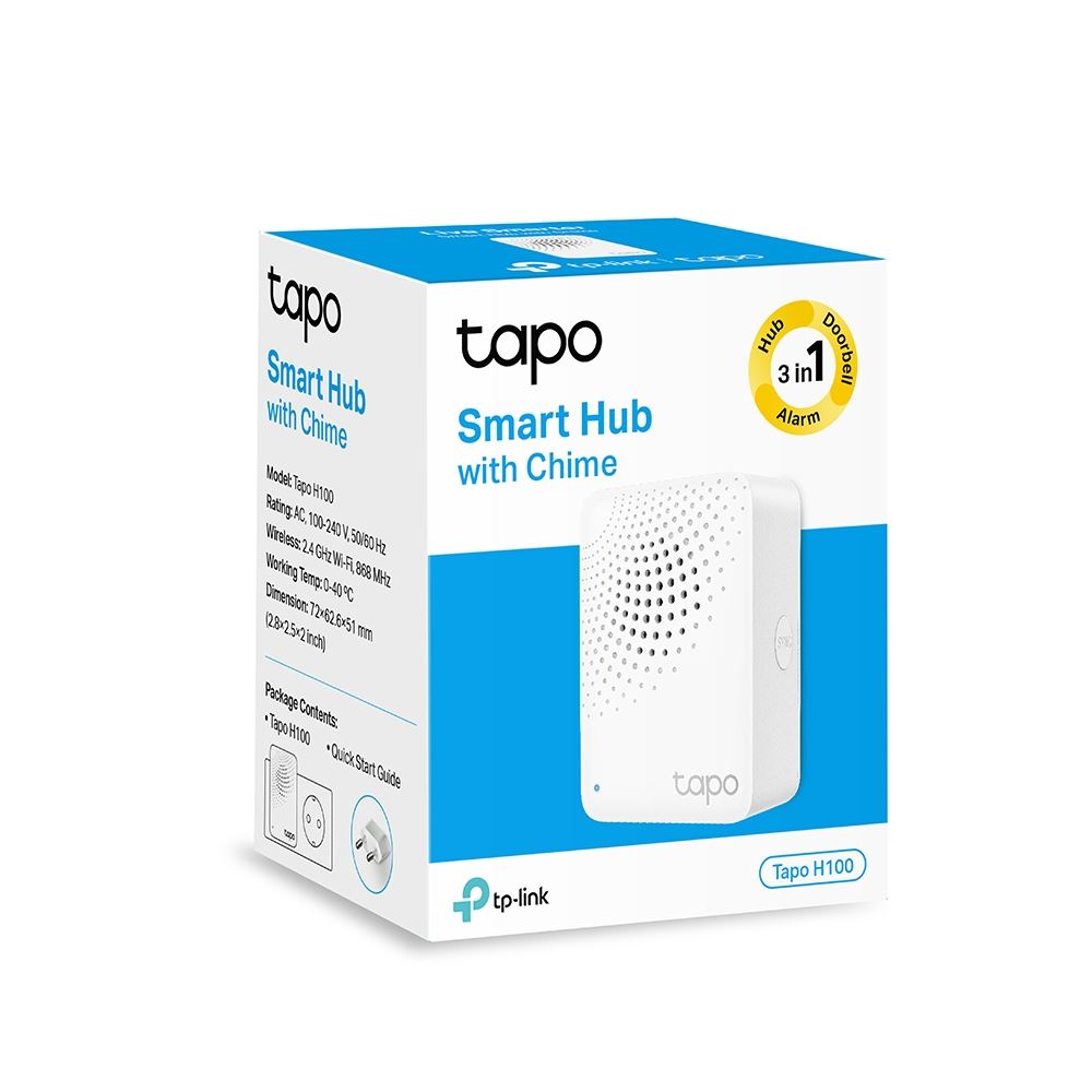 TP-Link Tapo H100 intelligenter Hub mit Alarmfunktion