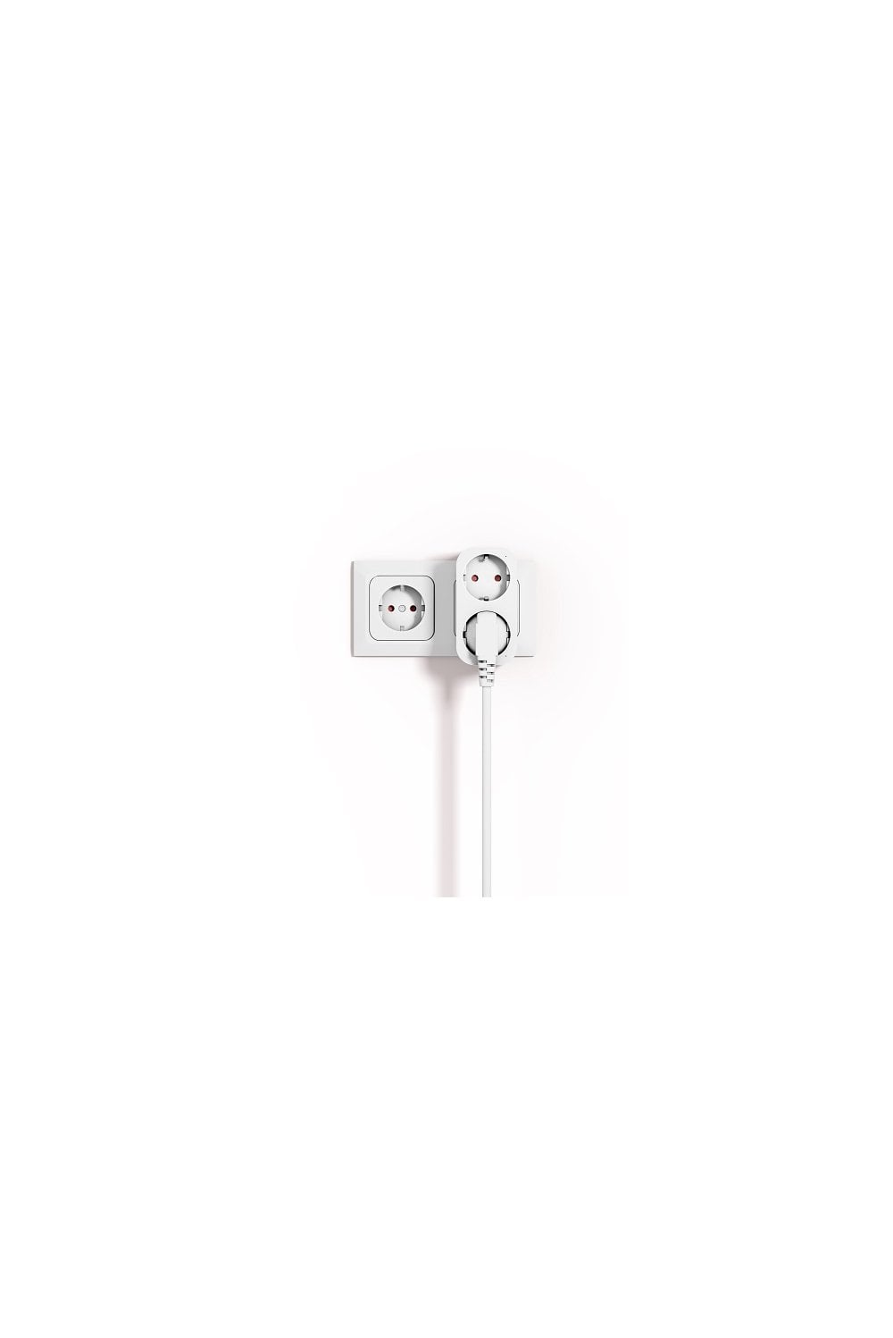 WOOX R6153 Smart Dual Plug EU 16A + Energy Monitor