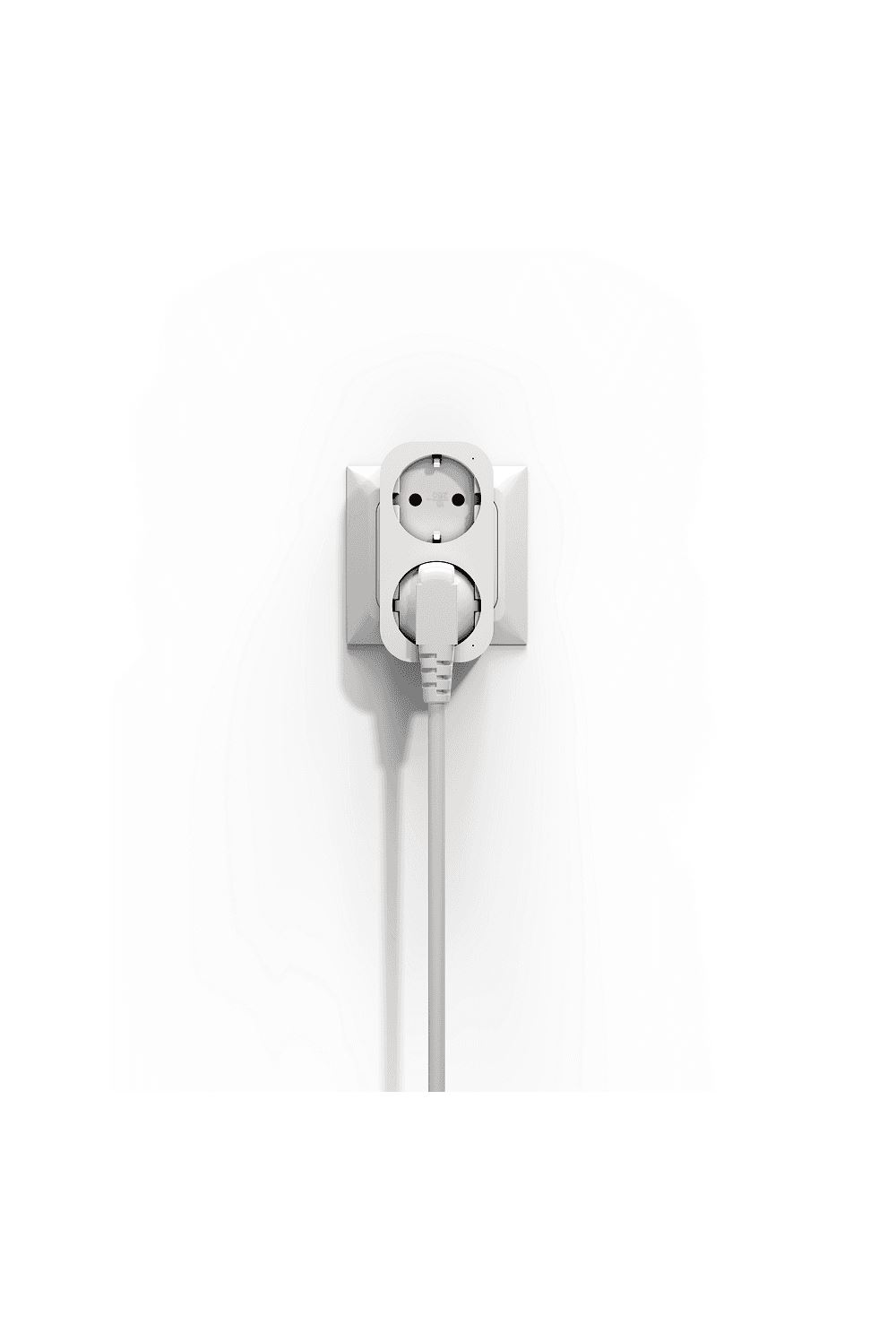 WOOX R6153 Smart Dual Plug EU 16A + Energy Monitor