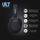 Sony WHULT900NB - Kabellose Bluetooth-Kopfhörer mit ULT POWER SOUND, schwarz - ultimativ tiefem Bass