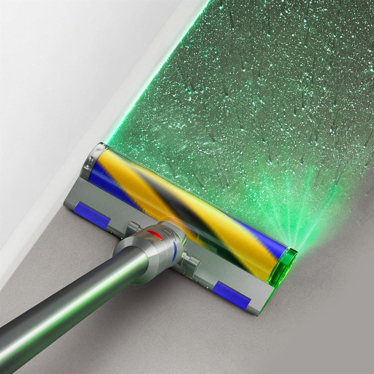 Dyson V15 Detect Absolute - Nickel Satin Gelb/Glanz Nickel