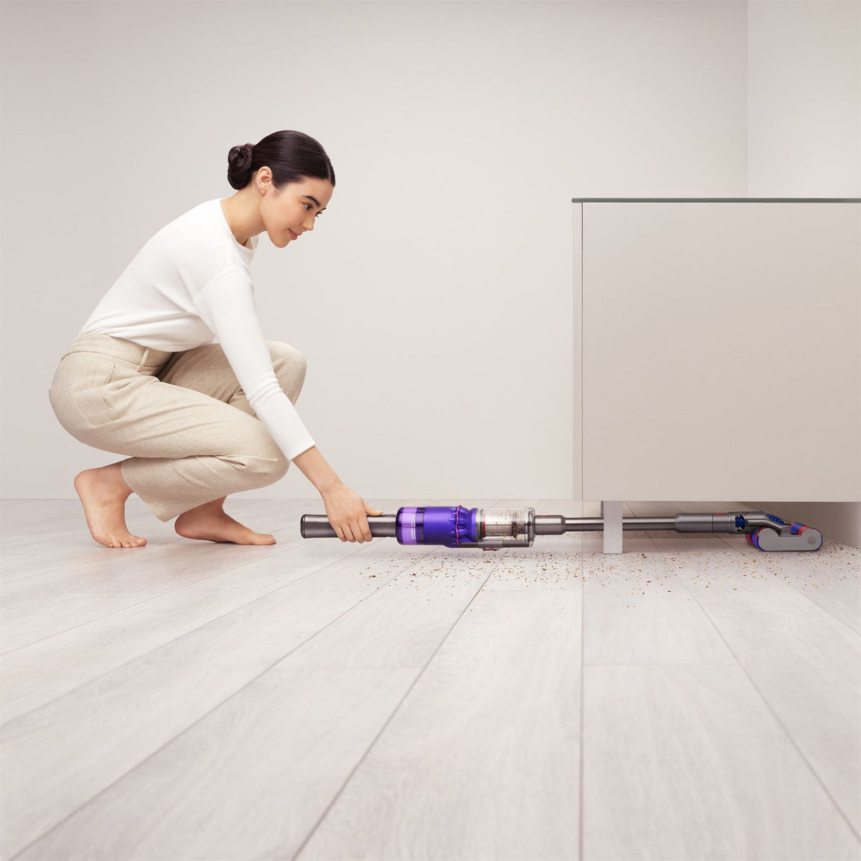 Dyson Omniglide Handstaubsauger - Satin Lila / Nickel