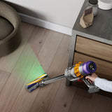 Dyson V15 Detect Absolute - Nickel Satin Gelb/Glanz Nickel