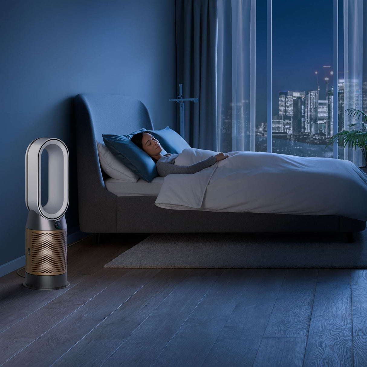 Dyson HP09 Purifier Hot + Cool Formaldehyde Kühllüfter/Heizer/Luftreiniger - Weiß/Gold