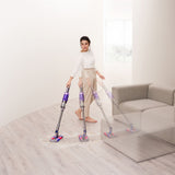Dyson Omniglide Handstaubsauger - Satin Lila / Nickel