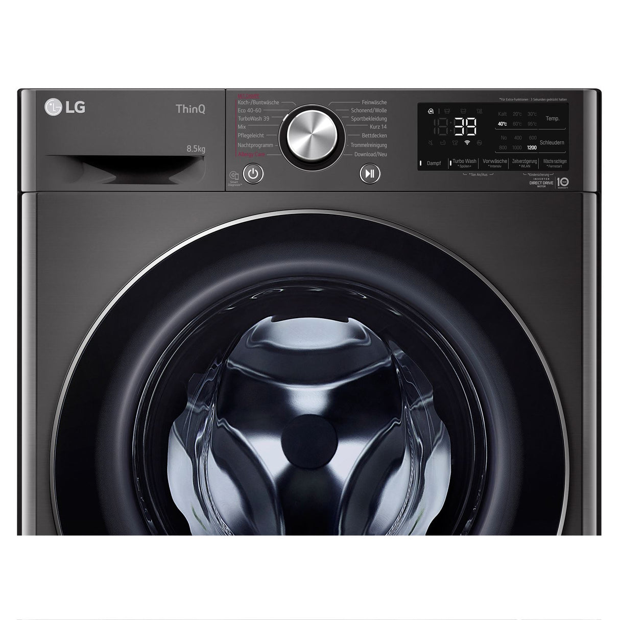 LG Waschmaschine F2WV9082B 8,5 kg, 1200 U/min