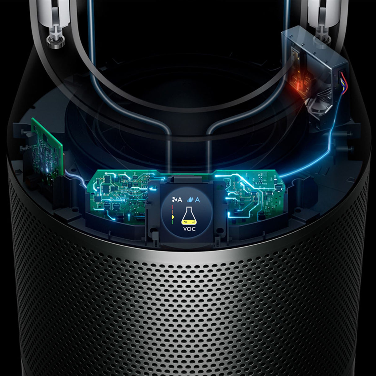 Dyson PH3A Purifier Humidify + Cool Autoreact Luftbefeuchter/Luftreiniger - Weiß/Silber