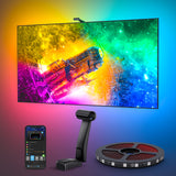 Govee Envisual TV-Hintergrundbeleuchtung T2 RGBIC-Lichter mit Dual-Kamera für 55-65 Zoll Fernseher