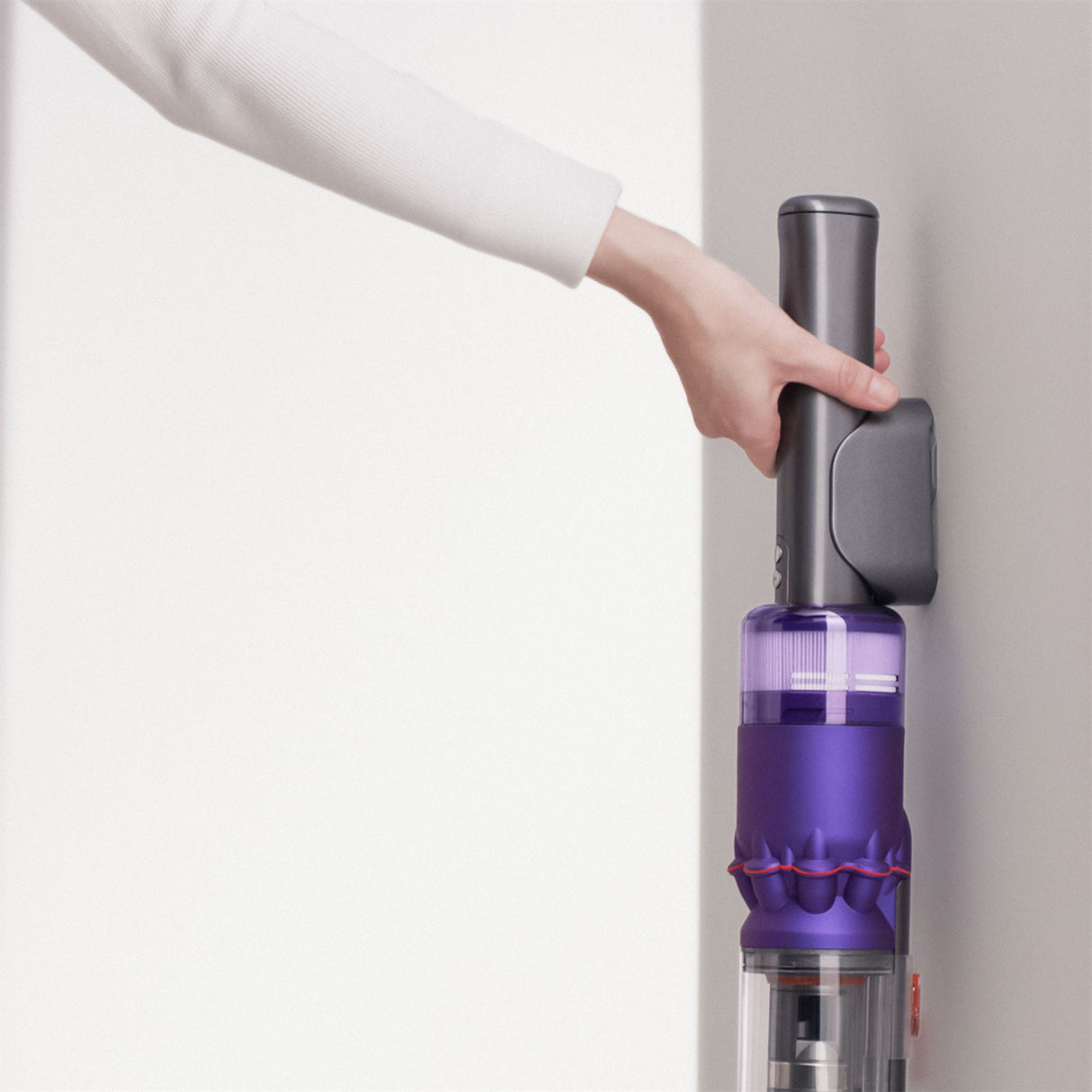 Dyson Omniglide Handstaubsauger - Satin Lila / Nickel