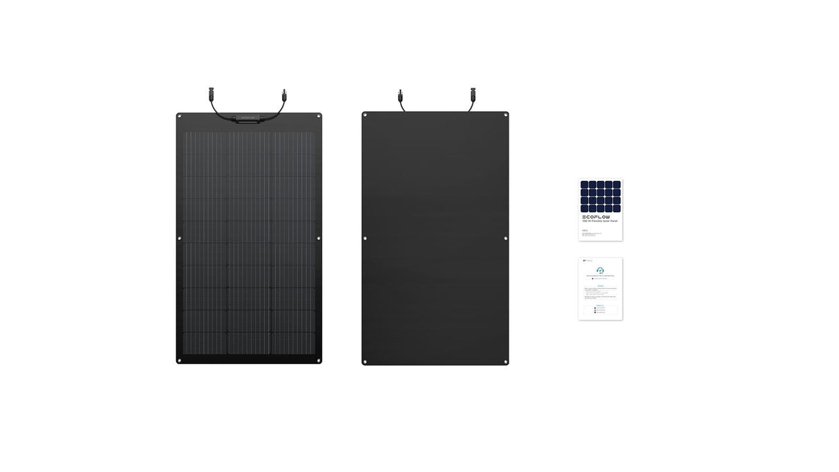 EcoFlow flexibles Solarpanel 100 W-0% MwSt. (gem. � 12 Abs. 3 UStG)