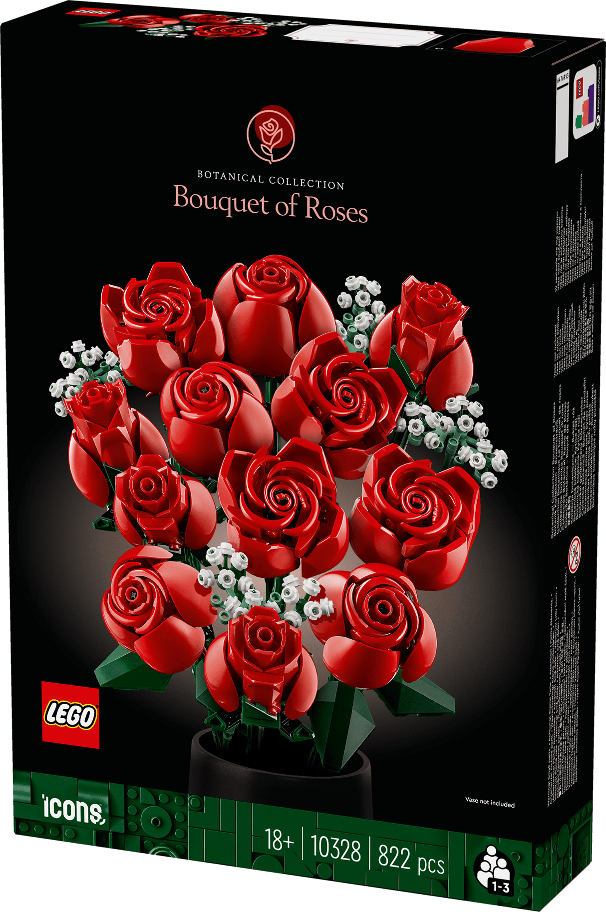 LEGO Icons - Rosenstrauß