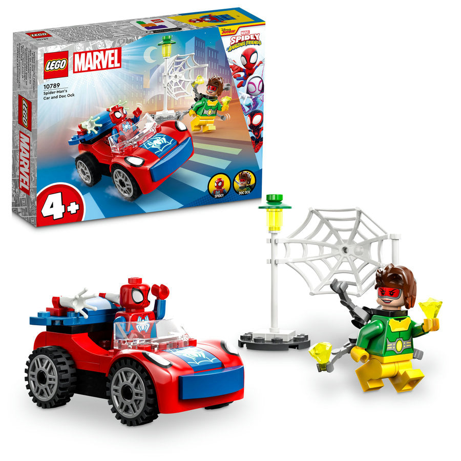 LEGO Spidey und Seine Super-Freunde Spider-Mans Auto und Doc Ock 10789
