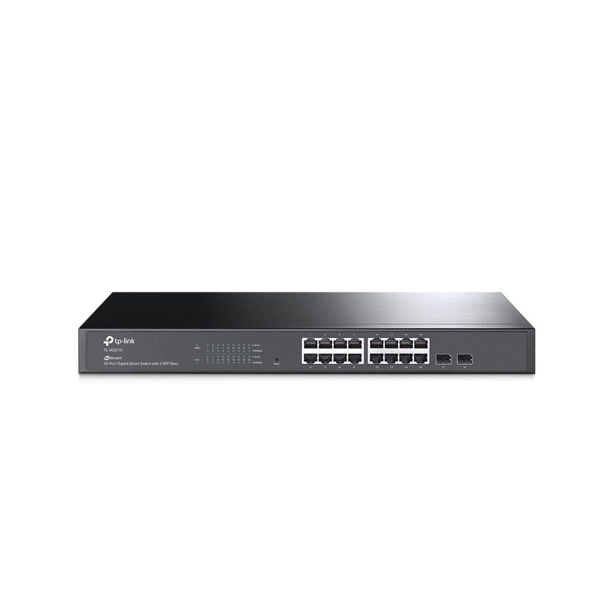 TP-Link JetStream 16-Port Gigabit Smart Switch mit 2 Gigabit SFP Slots