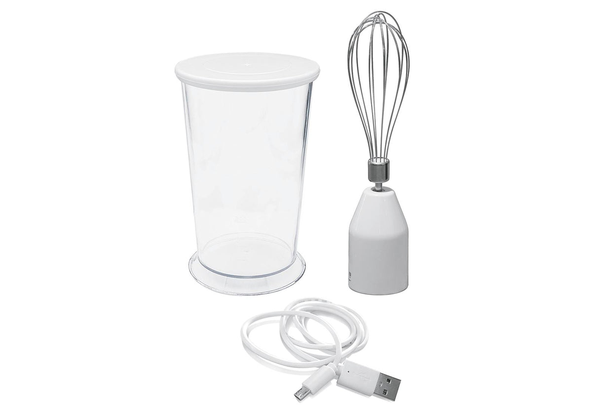 JUPITER 828.001 Stabmixer 150Watt Akkubetrieb weiß/silber/grau