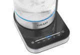 GRAEF Wasserkocher WK 350 EU 1l 2200Watt mit Teesieb Glas
