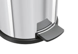 HAILO Tret-Mülleimer Solid M 12l Ø28cm Edelstahl Inneneimer verzinkt