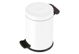 HAILO Tret-Kosmetikeimer Solid S 3l Ø18cm weiß Inneneimer verzinkt