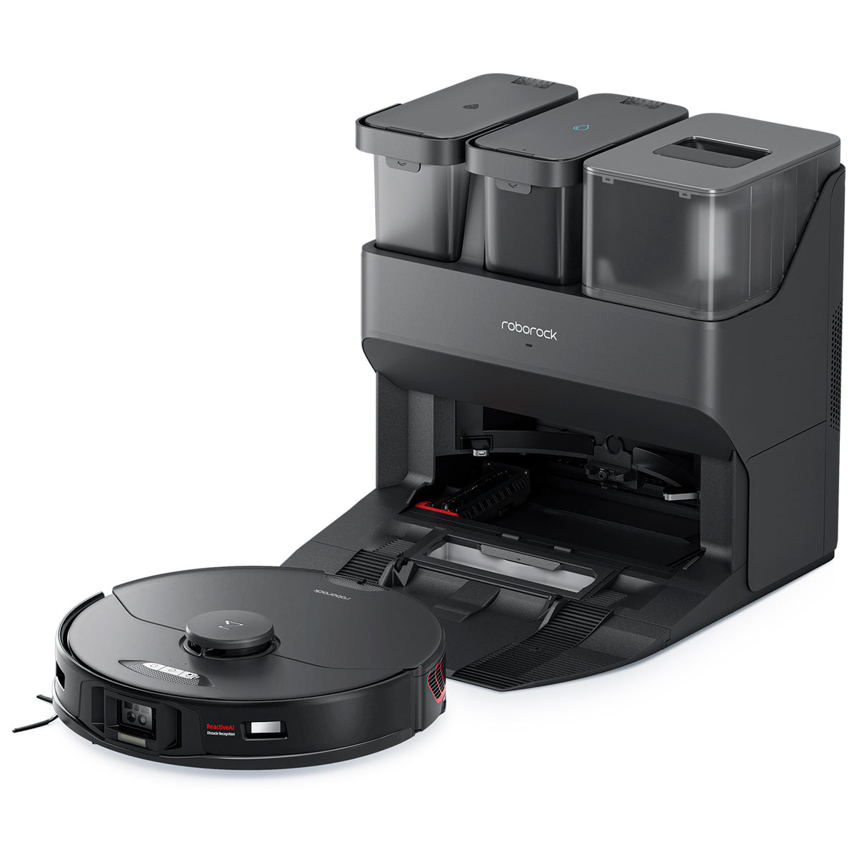 Roborock S7 MaxV Ultra Saugroboter Schwarz