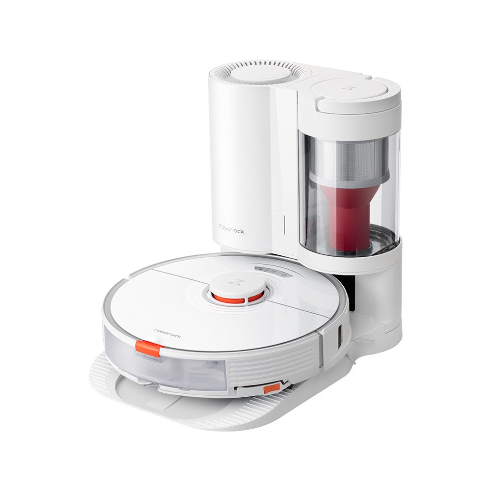 Roborock S7+ Saugroboter mit Wischfunktion Weiß