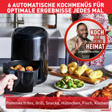 Tefal Easy Fry Compact Digital Heißluftfritteuse schwarz