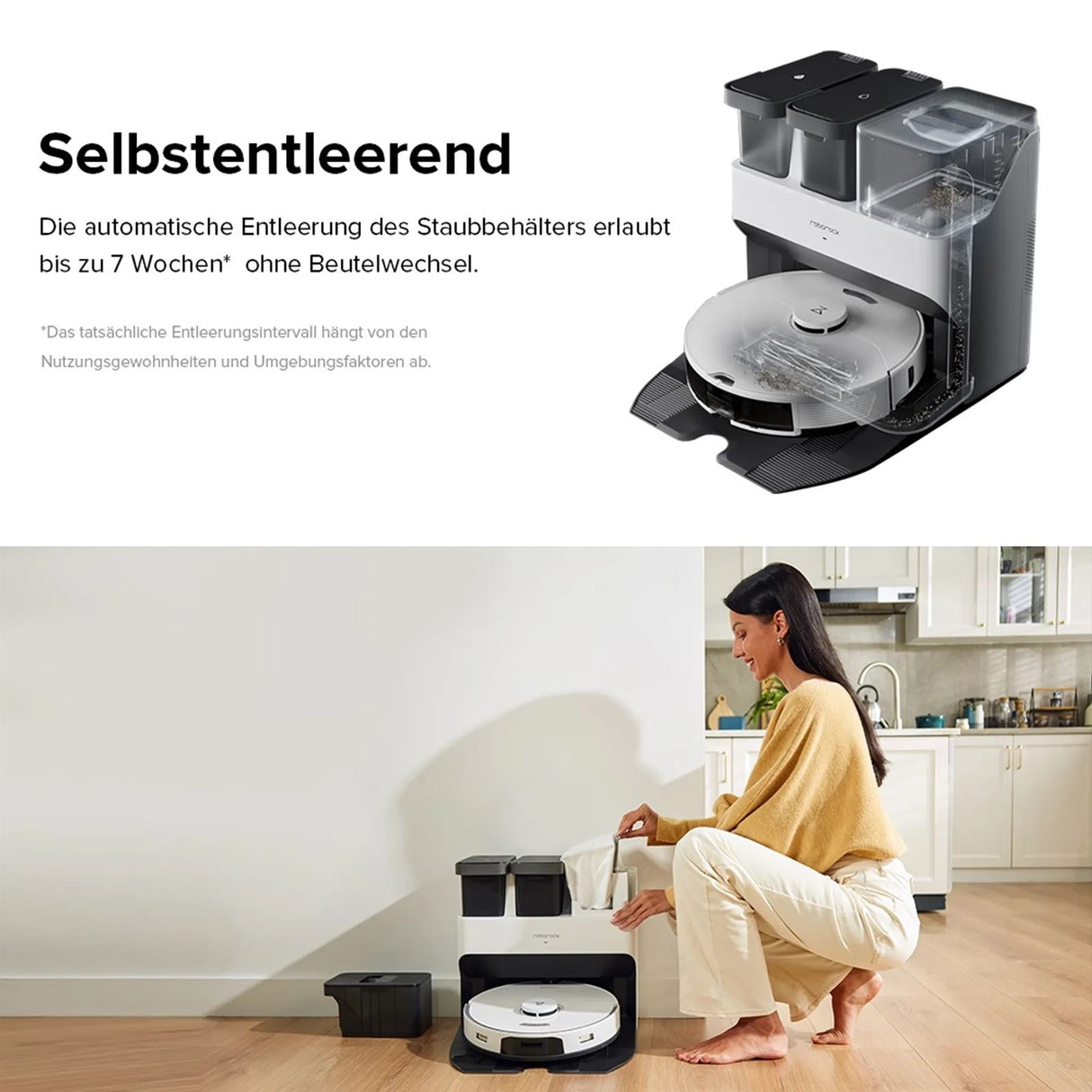 Roborock S7 Pro Ultra Saugroboter weiß