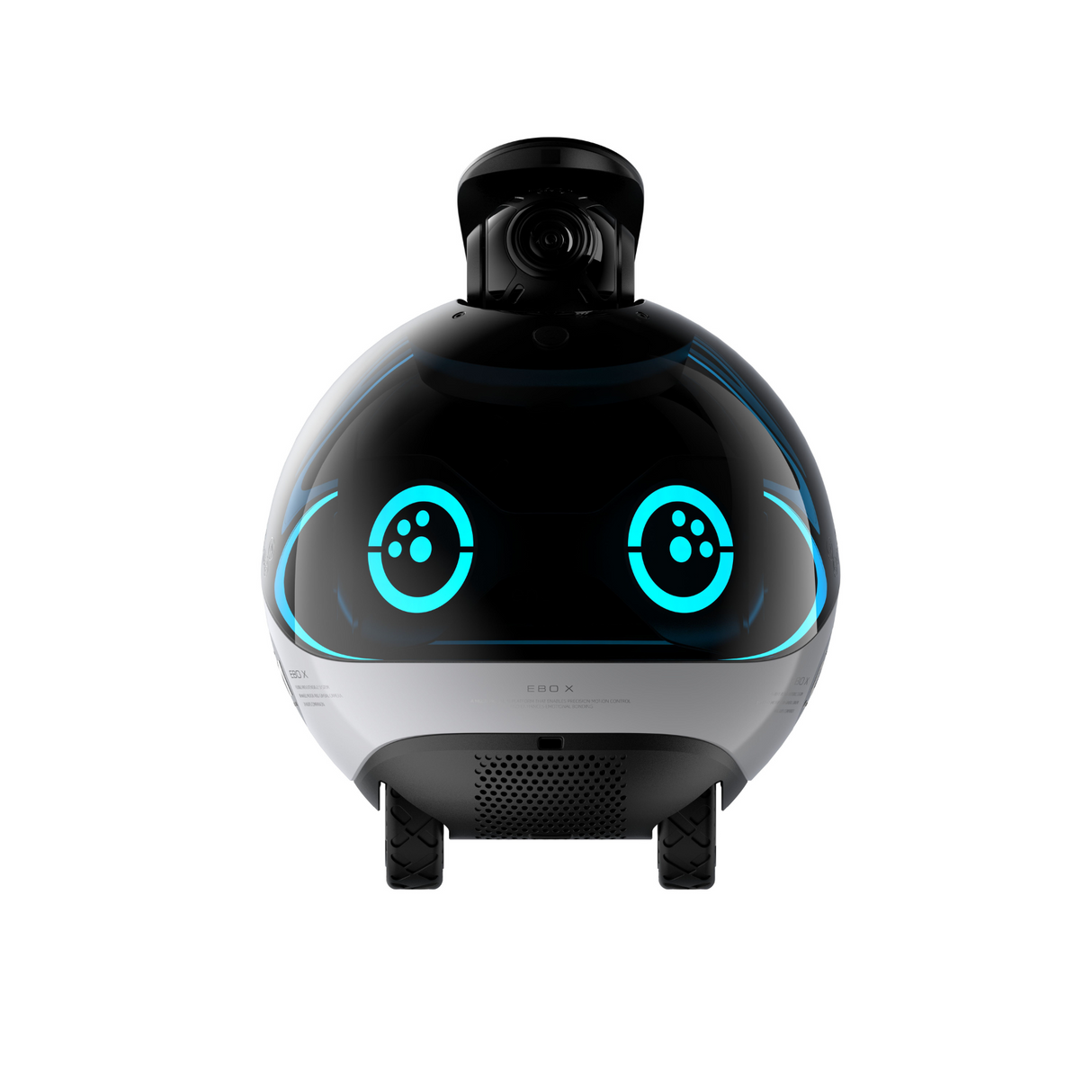 ENABOT EBO X 4k Haustierroboter Kamera Gimbal VSLAM Alexa Projektor