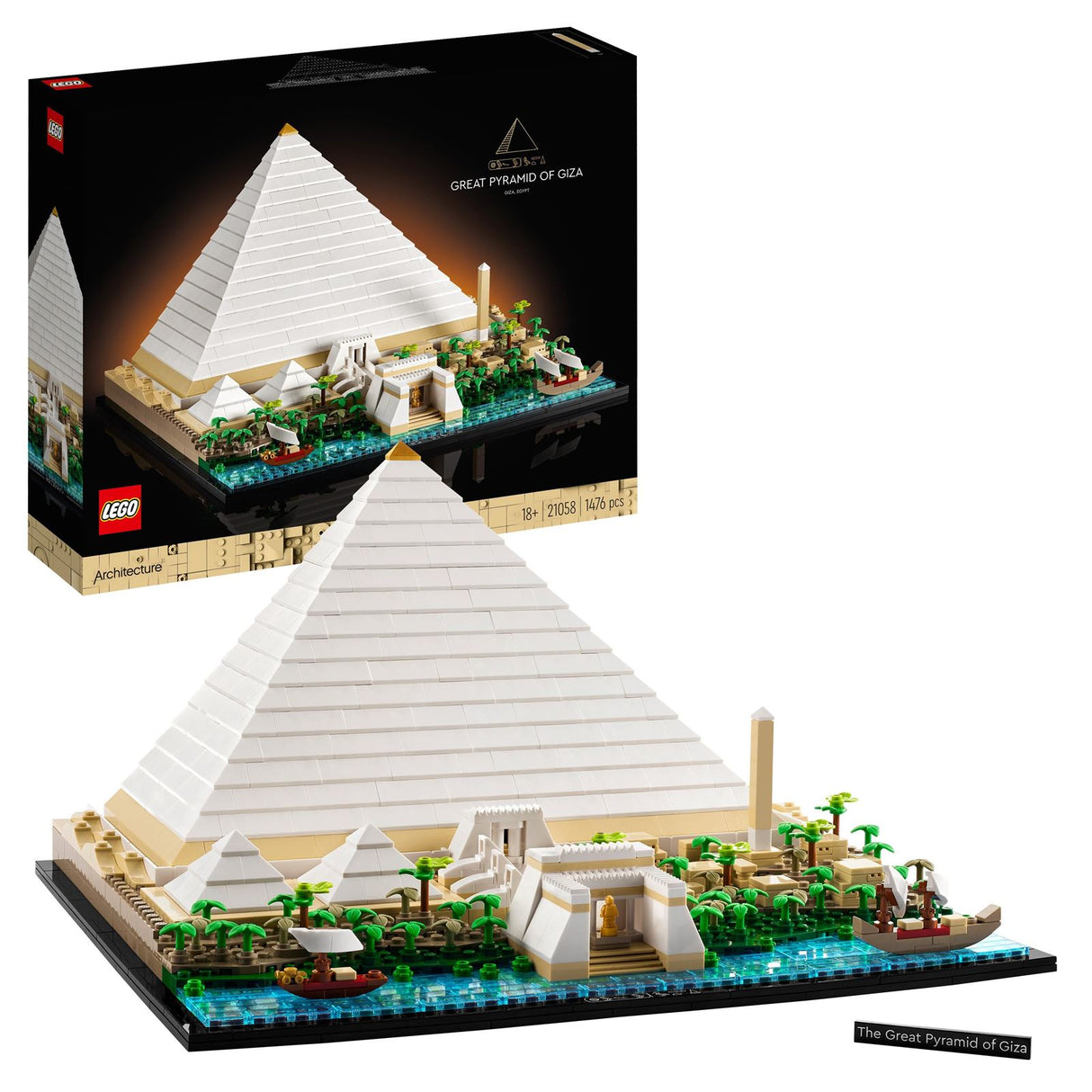 LEGO Architecture Cheops-Pyramide 21058