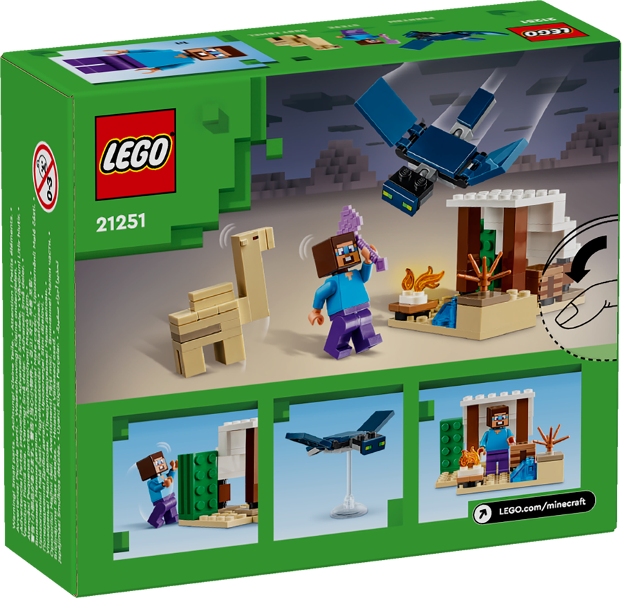 LEGO Minecraft Steves Wüstenexpedition 21251