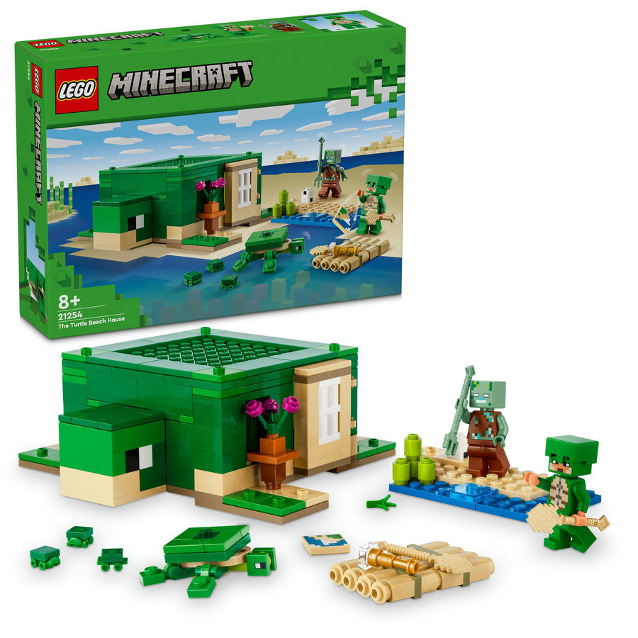 LEGO Minecraft Das Schildkrötenstrandhaus 21254