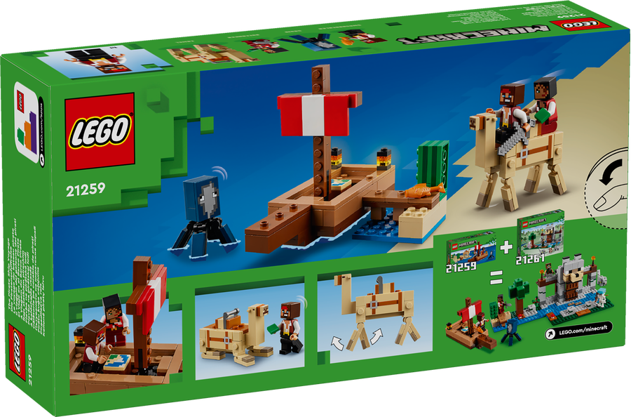 LEGO Minecraft Die Piratenschiffreise 21259