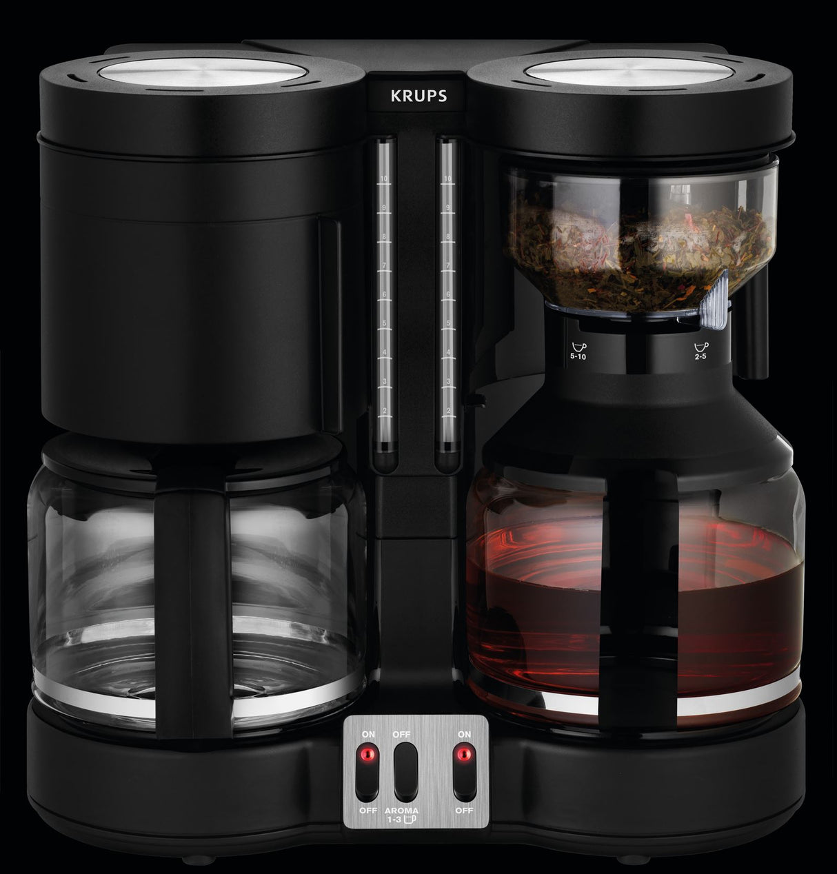 Krups KM8508 Doppel-Kaffeeautomat Duothek Plus