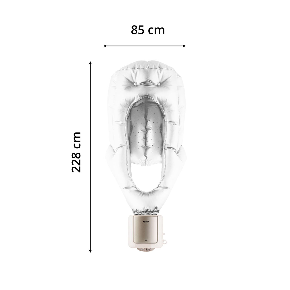 Krups Schwebehaube CF 6000 Antistatikfunktion  600 W weiß