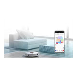 ROIDMI Eve Plus Saugroboter mit Wischfunktion & Absaugstation Weiß