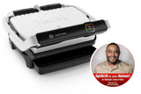 Tefal OptiGrill Elite GC750D silber