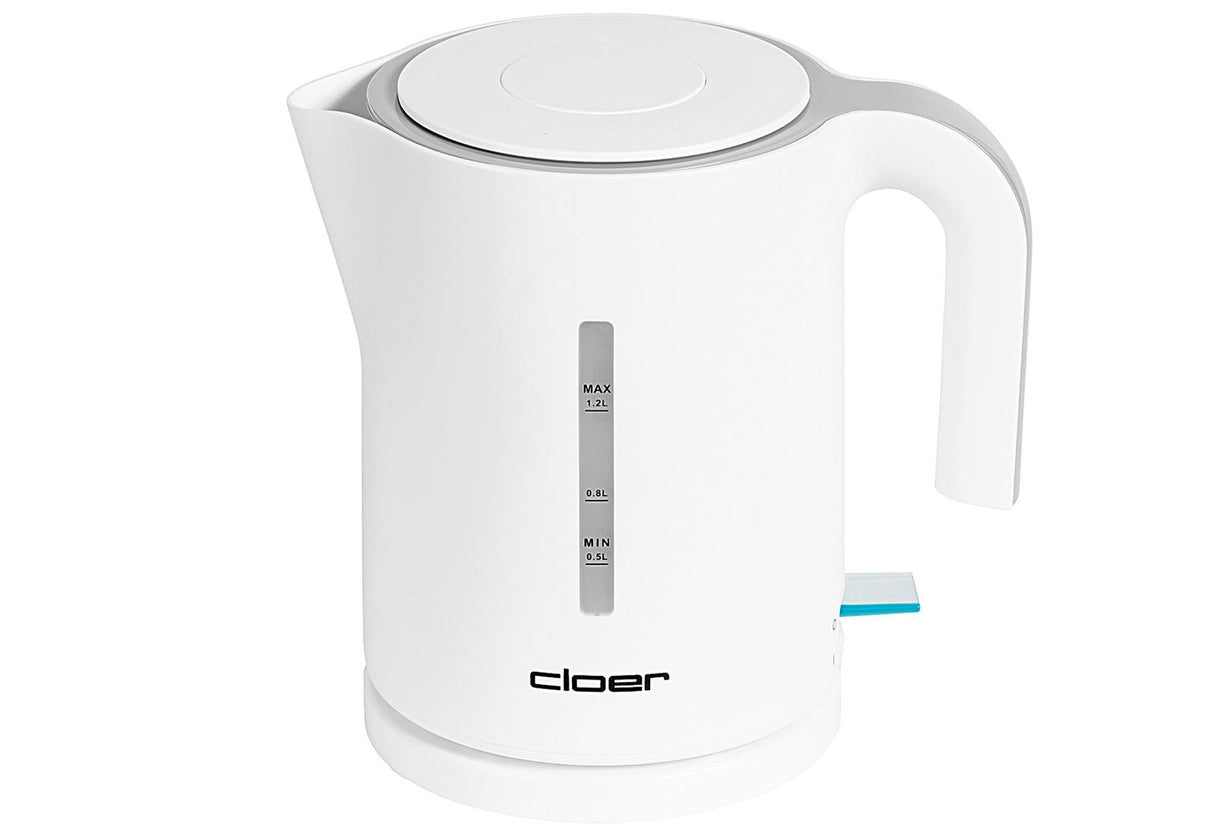 CLOER Wasserkocher 4121 1,2l 1850Watt weiß
