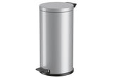 HAILO Tret-Mülleimer Solid M 18l Ø28cm silber Inneneimer verzinkt