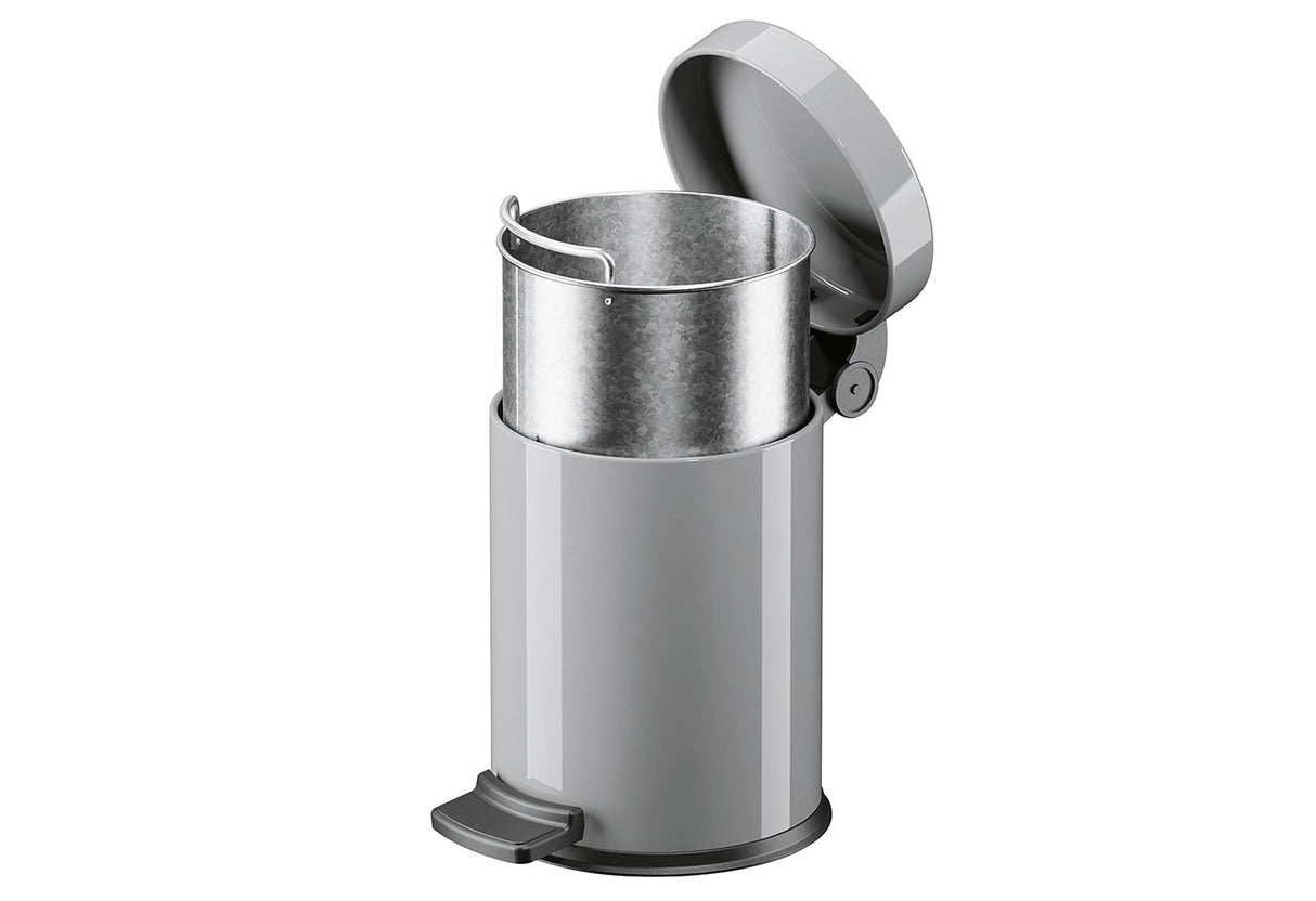 HAILO Tret-Kosmetikeimer Solid S 3l Ø18cm silber Inneneimer verzinkt